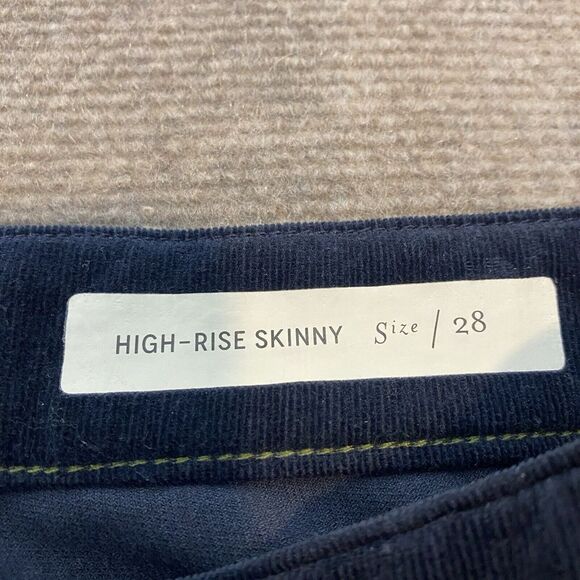 Anthropologie Pilcro & the‎ Letterpress Serif Womens 28 Corduroy Pant High Rise - Picture 6 of 14